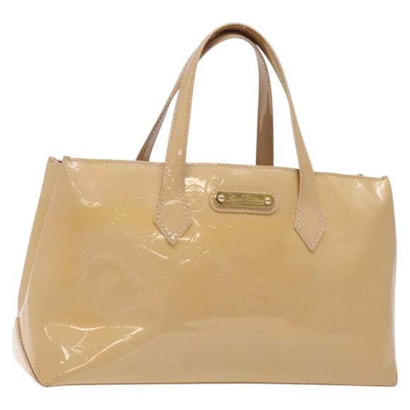 LOUIS VUITTON Monogram Vernis Wilshire PM Hand Bag Broncorail M91452 - Picture 1 of 16